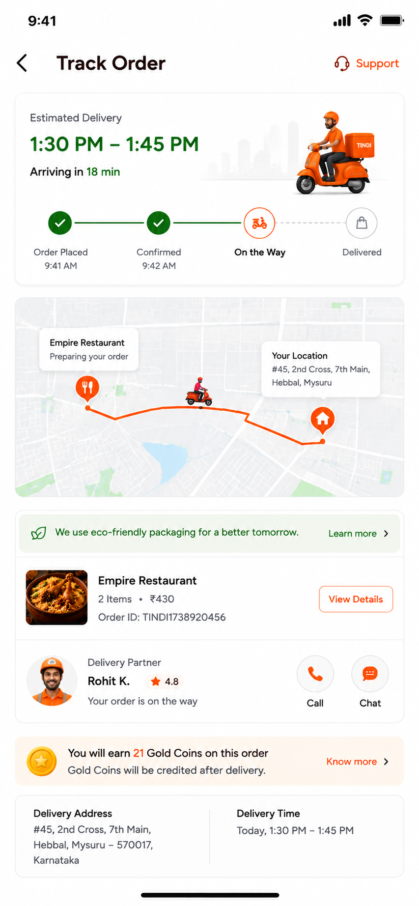 Order Placed
