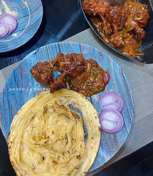Chicken Lolipop Kushka Paratha
