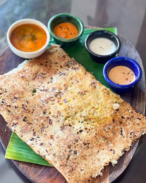 Onion Rava Dosa