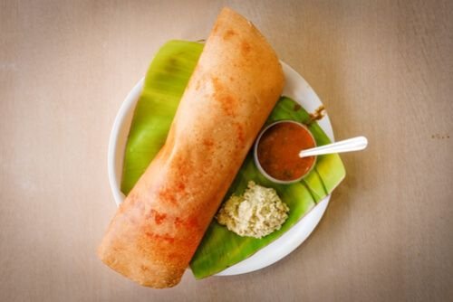 Tomato Onion Dosa