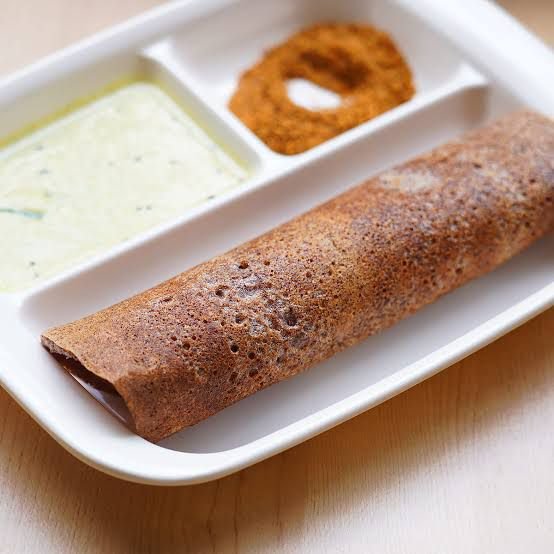 Ragi Masala Dosa