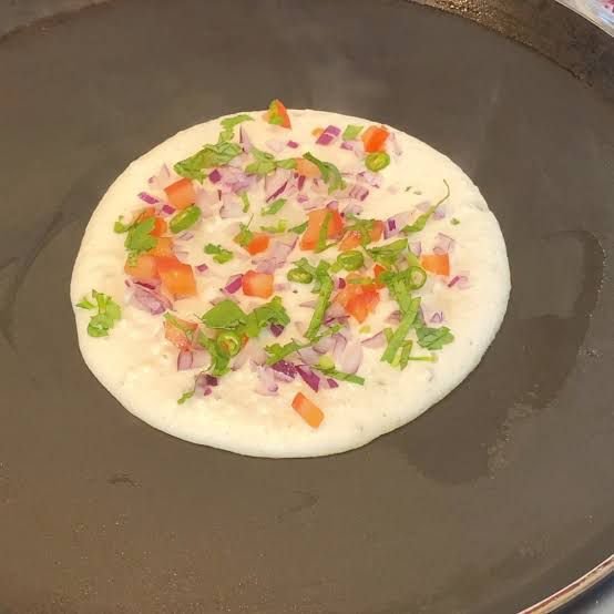 Cheese Mushroom Utapam