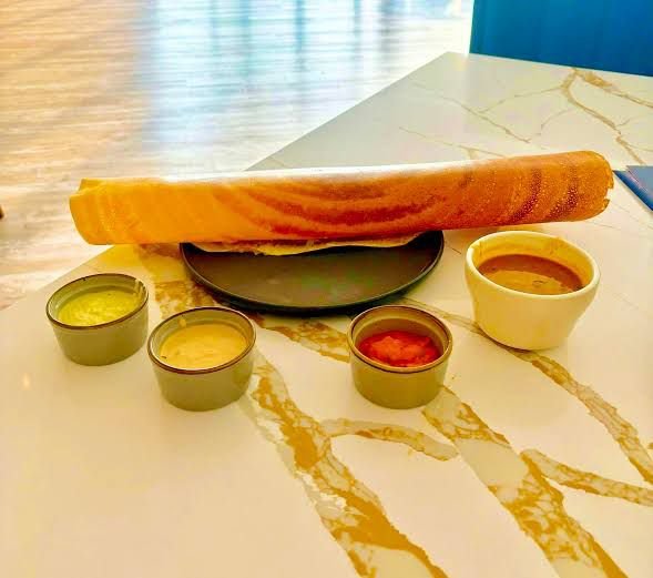 Pineapple Masala Dosa