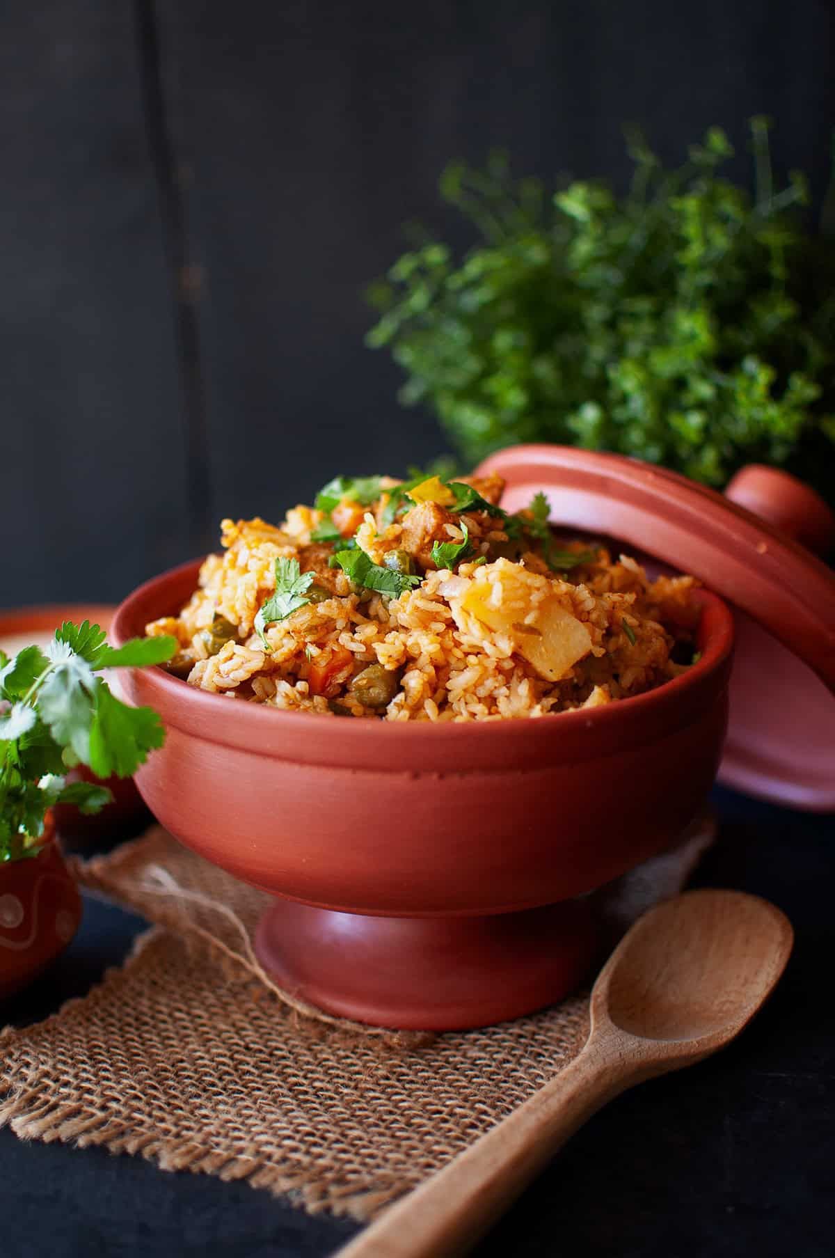 Veg Pot Biryani